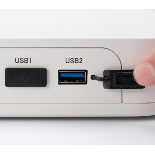 Tappo per connettore USB - CJCV series - TAKACHI Electronics Enclosure Co., Ltd. - rettangolare / maschio / in plastica