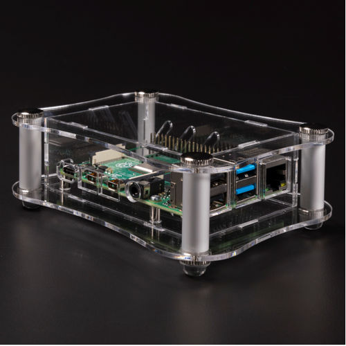Scatola Raspberry Pi - RPA series - TAKACHI Electronics Enclosure Co., Ltd. - con flangia / da ufficio / modulare