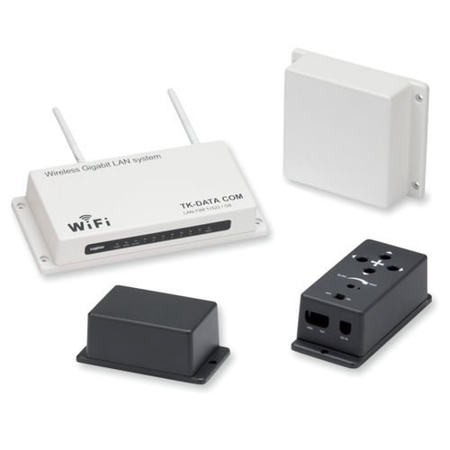 Custodia con flangia - TWF series - TAKACHI Electronics Enclosure Co., Ltd. - con montaggio a parete / rettangolare / quadrata