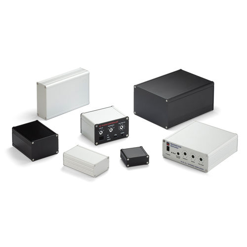 Scatola in alluminio estruso - EX series - TAKACHI Electronics Enclosure Co., Ltd. - da ufficio / rettangolare / in profilato di alluminio