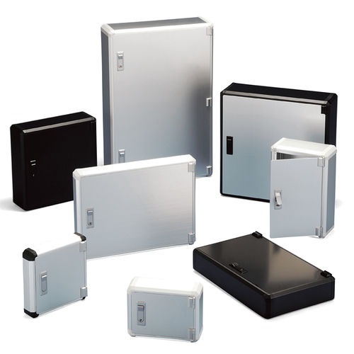 Scatola con coperchio incernierato - FCW series - TAKACHI Electronics Enclosure Co., Ltd. - a parete / rettangolare / in alluminio estruso