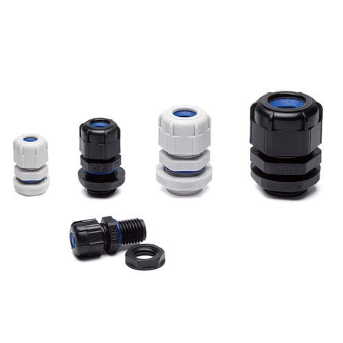 Pressacavo IP67 - RMW series - TAKACHI Electronics Enclosure Co., Ltd. - in PA / resistente agli UV / resiste alle intemperie