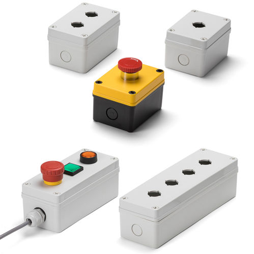 Custodia per pulsante - BCSB series - TAKACHI Electronics Enclosure Co., Ltd. - con montaggio a parete / rettangolare / quadrata