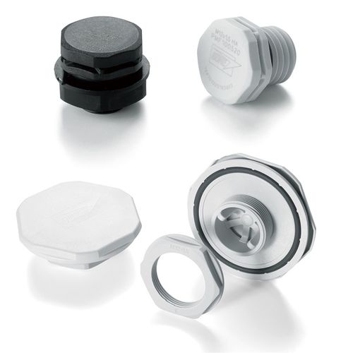 Tappo di aerazione - PMF series - TAKACHI Electronics Enclosure Co., Ltd. - esagonale / filettato / in plastica