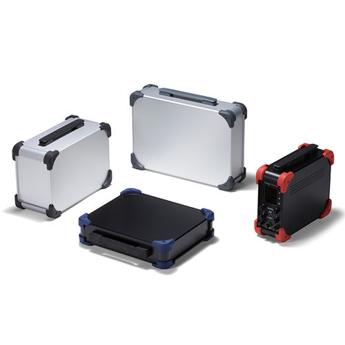 Scatola portatile - AUGH series - TAKACHI Electronics Enclosure Co., Ltd. - rettangolare / quadrata / in alluminio anodizzato