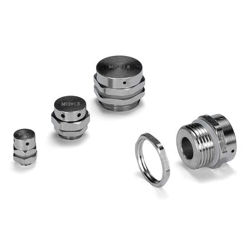 Tappo cilindrico - CVP-M series - TAKACHI Electronics Enclosure Co., Ltd. - filettato / in ottone / PTFE