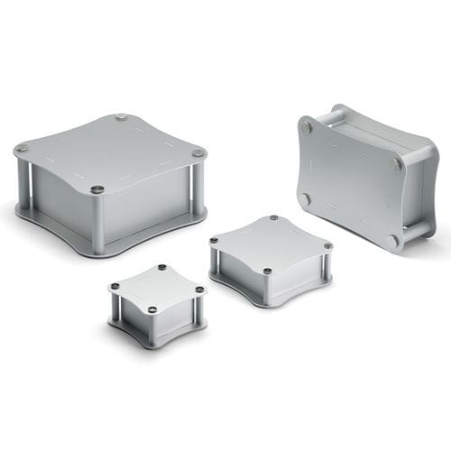 Scatola su misura - ALRF series - TAKACHI Electronics Enclosure Co., Ltd. - da ufficio / rettangolare / in alluminio