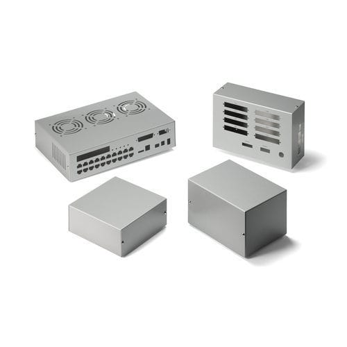 Scatola su misura - MBF series - TAKACHI Electronics Enclosure Co., Ltd. - da ufficio / rettangolare / in alluminio