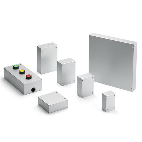 Scatola su misura - TCF series - TAKACHI Electronics Enclosure Co., Ltd. - da ufficio / rettangolare / in lamiera