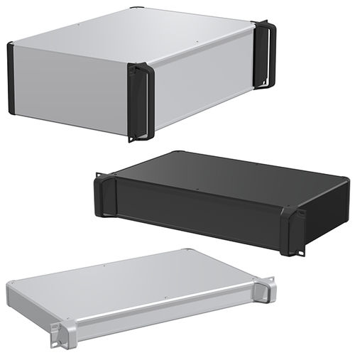 Scatola rack 19" - AUR series - TAKACHI Electronics Enclosure Co., Ltd. - rettangolare / in alluminio / per contatore d'acqua