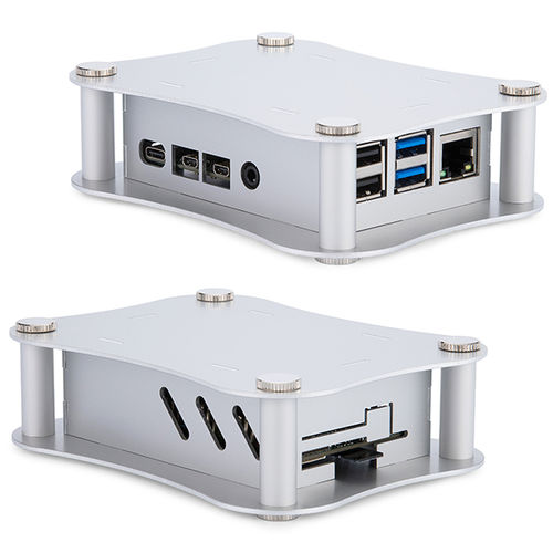 Scatola da ufficio - ROCK-5A - TAKACHI Electronics Enclosure Co., Ltd. - rettangolare / in alluminio / compatta