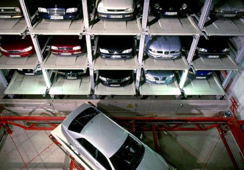 Piattaforma di parcheggio girevole - Multiparker 720 - Otto Wöhr GmbH - multilivello