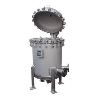 Carter per filtro a cestello multiplex - Siga Filtration - per prodotti chimici / in acciaio inossidabile / grande portata