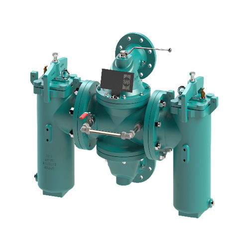 Filtro duplex - F311 - Siga Filtration - ad acqua / con cestello / a pressione