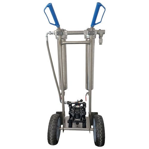 Filtro mobile - FILTRUC - Siga Filtration - per pittura / per liquidi alimentari e bevande / con cartuccia