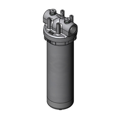 Carter per filtro monocartuccia - acuraLine 1FU - Siga Filtration - per acqua / per prodotti chimici / in acciaio inossidabile
