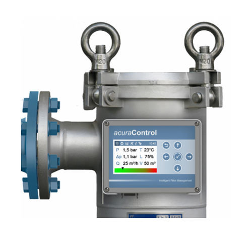 Apparecchio di monitoraggio di temperatura - AcuraControl - Siga Filtration - di pressione / di portata / di misura
