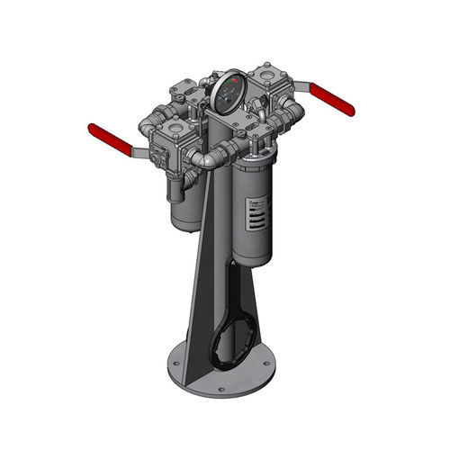 Carter per filtro a cartuccia - 2FU - Siga Filtration - per liquido / in acciaio inossidabile / duplex