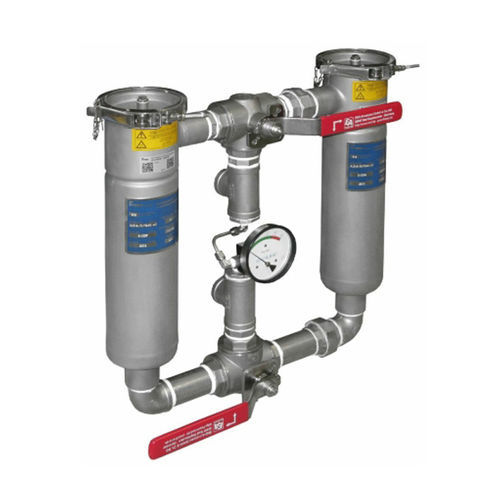 Carter per filtro duplex - Siga Filtration - multisacco / per liquido / in acciaio inossidabile