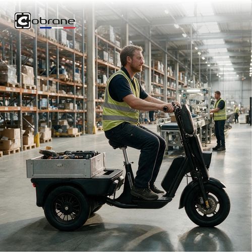 Transporter a 3 ruote - A1 - COBRANE DESIGN - elettrico / per movimentazione