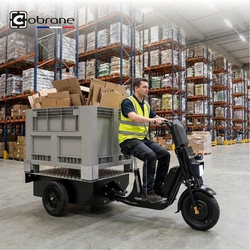 Transporter a 3 ruote - A1-XL - COBRANE DESIGN - elettrico / per movimentazione