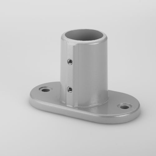 Connettore per tubi rotondo - 5043a - Ernst Brinck & Co. GmbH - in alluminio / con base / ad avvitamento