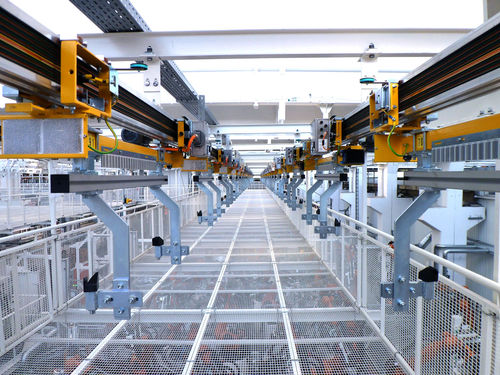 Trasportatore monorotaia - KB135  - ROFA Group - modulare / compatto / per profilati