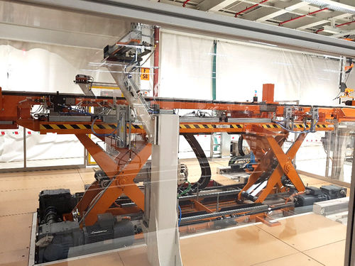 Tavola elevatrice a forbice - MT-M15 - ROFA Group - a soffietto / stazionaria / mobile