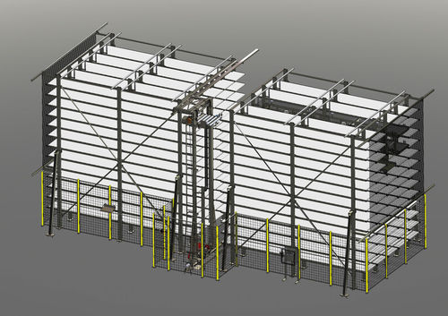 Magazzino automatico orizzontale - FSBT  - ROFA Group - verticale