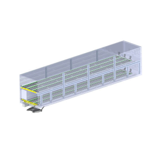 Trasportatore a rulli - ROFA Group - di scarico / tampone / per pallet