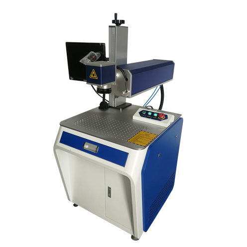 Macchina di marcatura laser a fibra - Jinan Sign CNC Equipment Co., Ltd - laser UV / per metallo / ad alta velocità