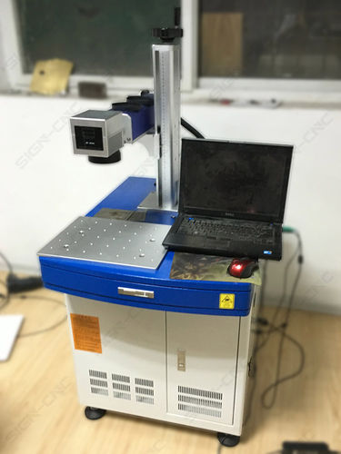 Macchina di marcatura laser - Jinan Sign CNC Equipment Co., Ltd - per materie plastiche / di gomma / per ceramica