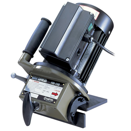 Smussatrice elettrica - HB-15B - NITTO KOHKI USA - portatile / per tubi