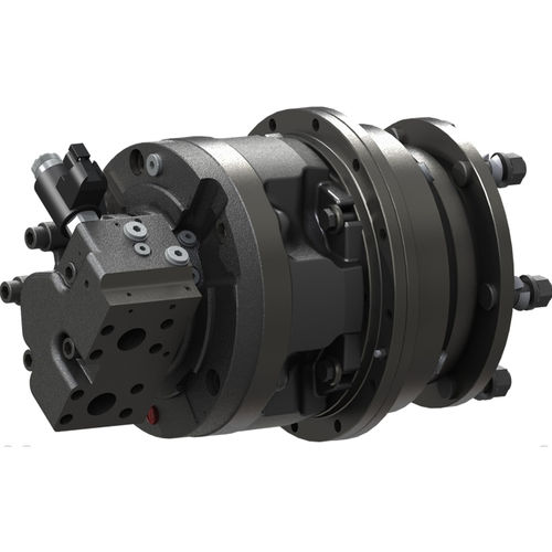 Motore ruota idraulico a ingranaggi - BV1 + G3A - SAI Motori Idraulici - a cilindrata variabile