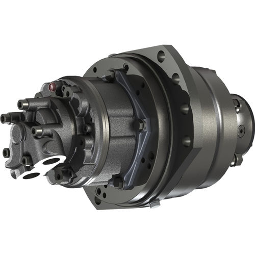 Motore ruota idraulico a ingranaggi - GM05 + WR10 - SAI Motori Idraulici - a cilindrata fissa / compatto