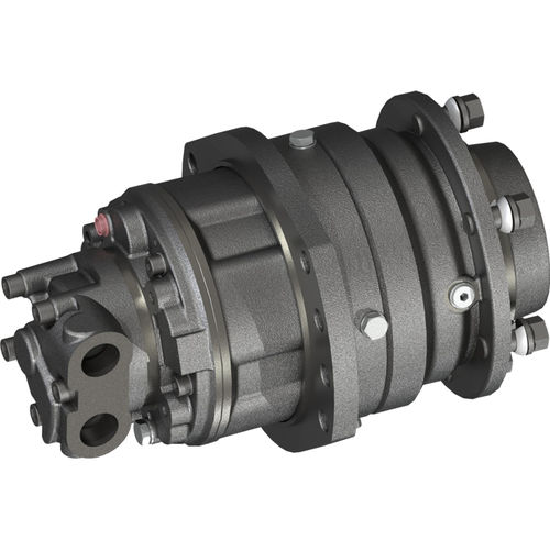 Motore ruota idraulico a ingranaggi - GM05 + WR6B - SAI Motori Idraulici - a cilindrata fissa / compatto
