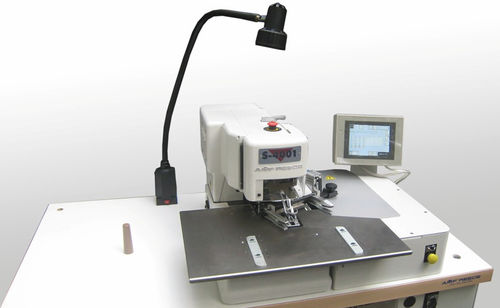 Macchina da cucire punto a catenella - S-4001 ISBH Indexer SM - AMF Reece CR, s.r.o. - per maniche di camicia / per occhielli / fissa