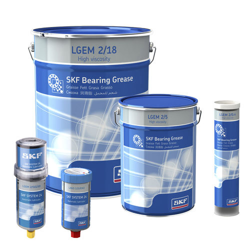 Grasso ad alta viscosità - LGEM 2 - SKF Maintenance,Lubrication and Power Transmission - di lubrificazione / al litio / a base di olio minerale
