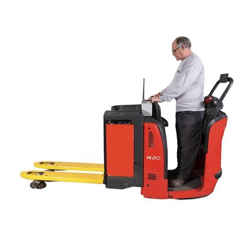 Transpallet pesatore - EPT - logiweigh - elettrico / operatore in piedi / per magazzino