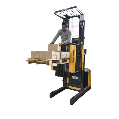 Carrello commissionatore a alto livello - HLOP - logiweigh - elettrico / per magazzino / mobile