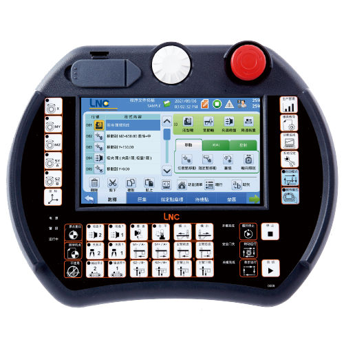 Controllore di robot touch screen - R6 series - LNC Technology - comunicazione tramite porta ethernet