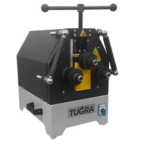 Curvatrice elettrica - TBP 20 - Tugra Makina Metal - per tubi / per barre / a 2 rulli trascinatori