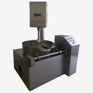 Cuocitore industriale a gas - EYG100-IH - EYG Food Machinery - per batch / con 1 serbatoio / in acciaio inossidabile