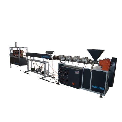 Linea di estrusione per tubi - HF HAYTEK PLASTIC AND PLASTIC MACHINERY CO - per PVC