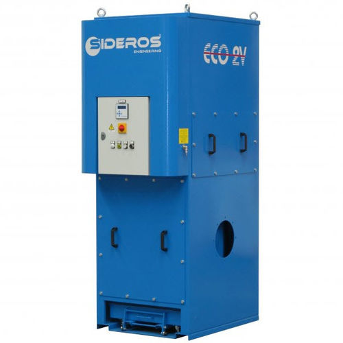 Depolveratore a cartuccia - Eco2v - SIDEROS Engineering - con rimozione a contro-corrente / compatto / autopulente