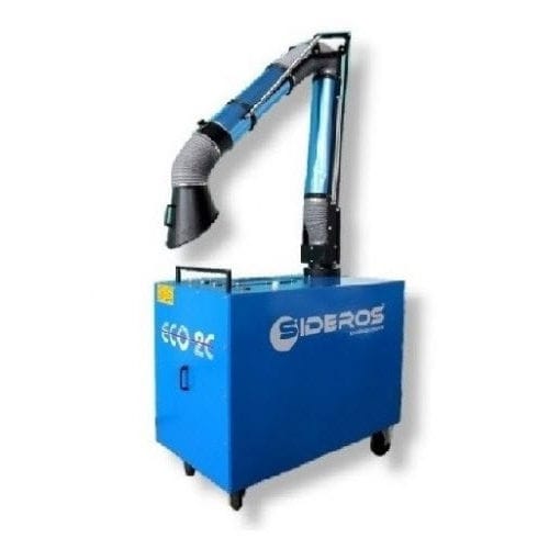 Depolveratore portatile - ECO 2C - SIDEROS Engineering - a carboni attivi / con rimozione a contro-corrente / compatto
