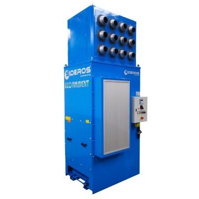 Depolveratore a cartuccia - ECO Ambient - SIDEROS Engineering - con rimozione a contro-corrente / compatto / autopulente
