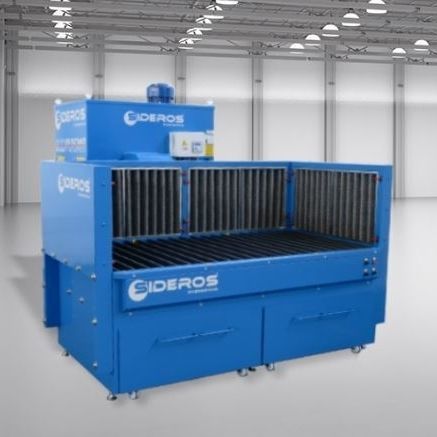 Tavola aspirante per rettifica - WeldTab - SIDEROS Engineering - per saldatura / per taglio al plasma / per levigare
