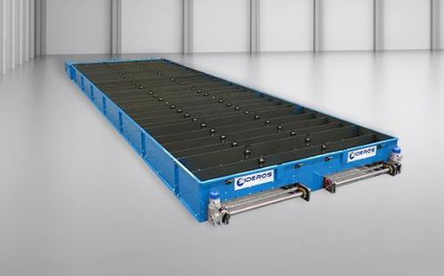 Tavola aspirante autopulente - RapidClean - SIDEROS Engineering - per taglio al plasma / per taglio laser / per ossitaglio