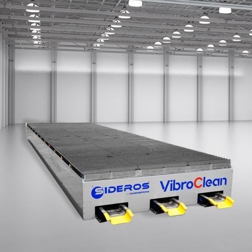 Tavola aspirante per taglio al plasma - Vibroclean - SIDEROS Engineering - autopulente